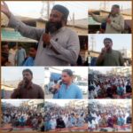 حق دوتحریک کے زیر اہتمام شہدائے جیونی چوک گوادر پر بجلی کے بحران کے خلاف احتجاجی مظاہرہ